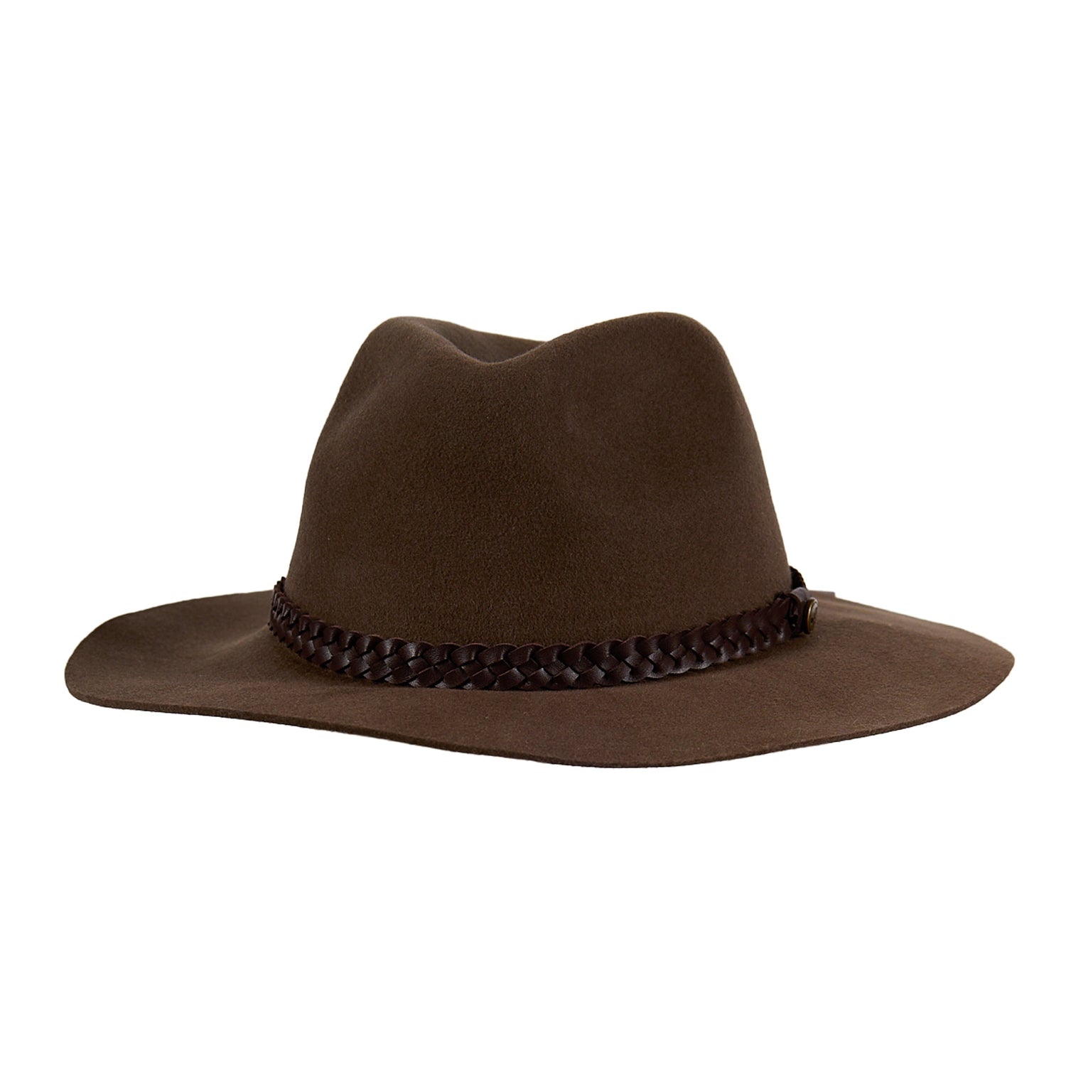 Chelsea Wide Brim Hat Wide Brims & Fedoras Pistil Designs Brown