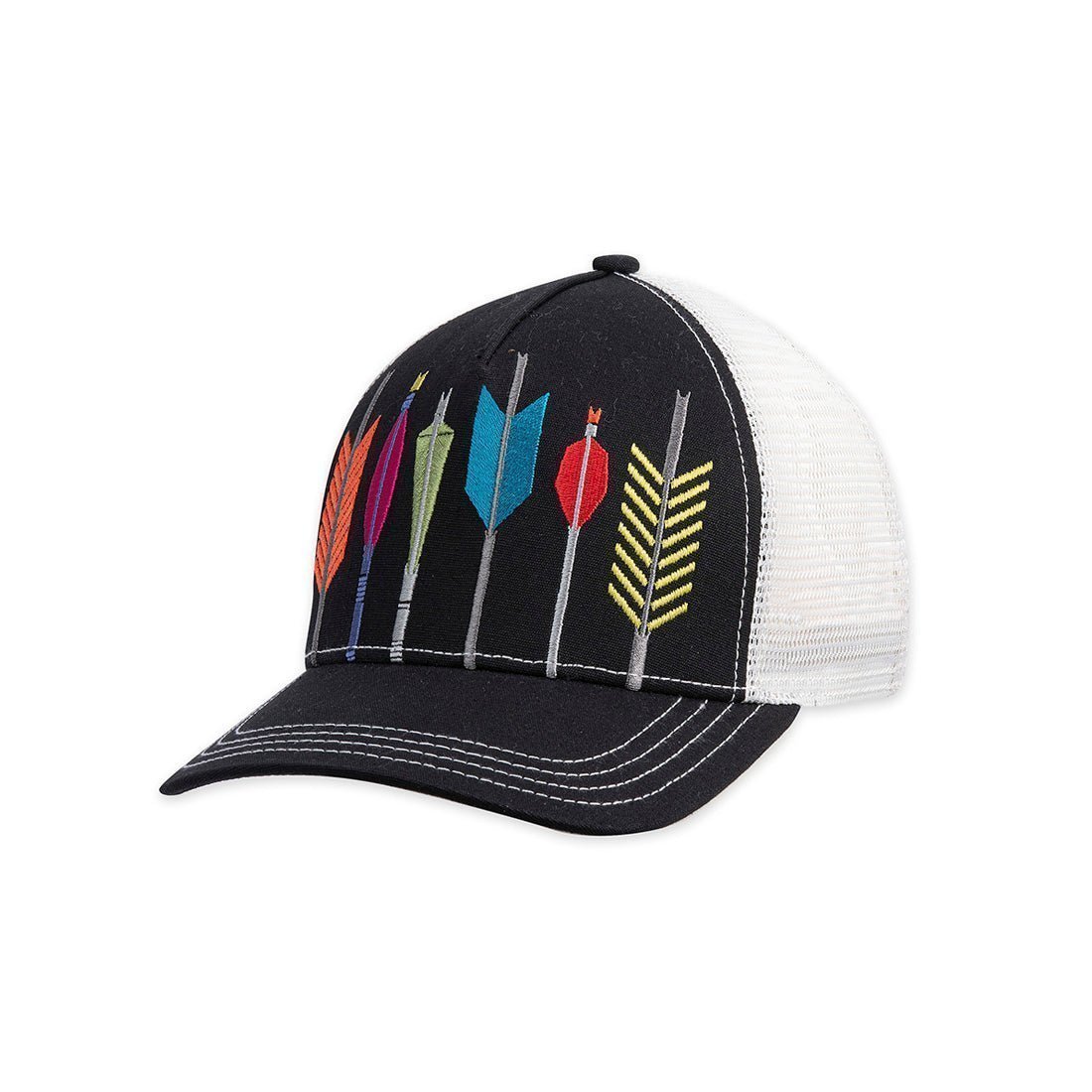 Quiver Trucker Hat Truckers Pistil Designs Jet  