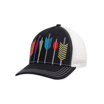 Quiver Trucker Hat Truckers Pistil Designs Jet  