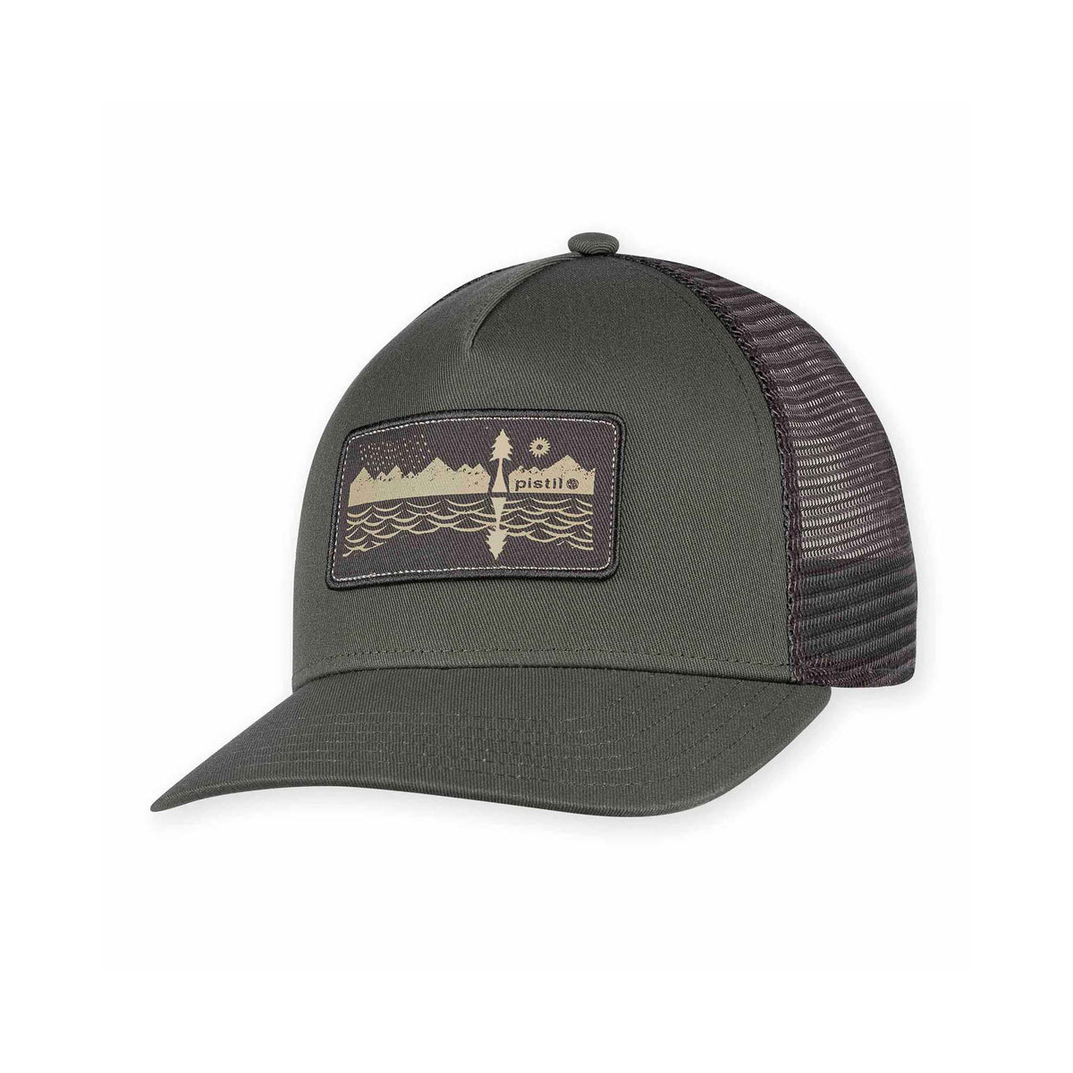 Hawk Trucker Hat Truckers Pistil Designs Army  