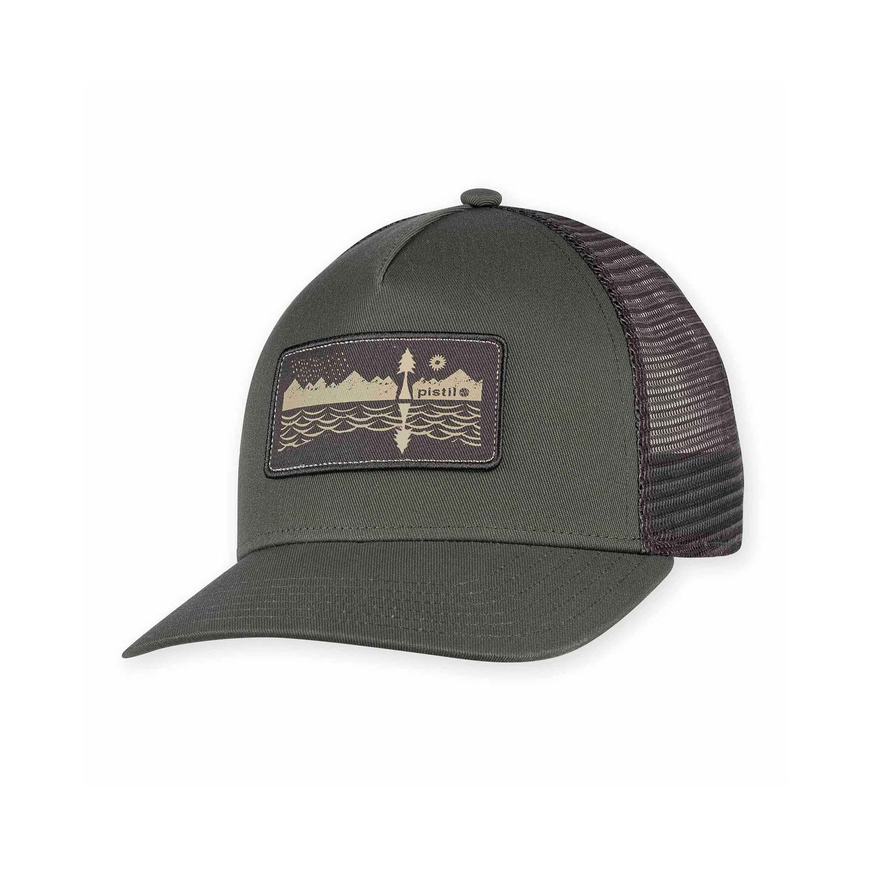 Hawk Trucker Hat Truckers Pistil Designs Army  