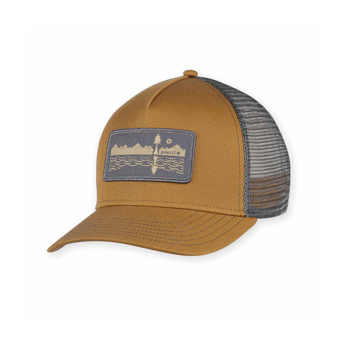 Hawk Trucker Hat Truckers Pistil Designs Camel  