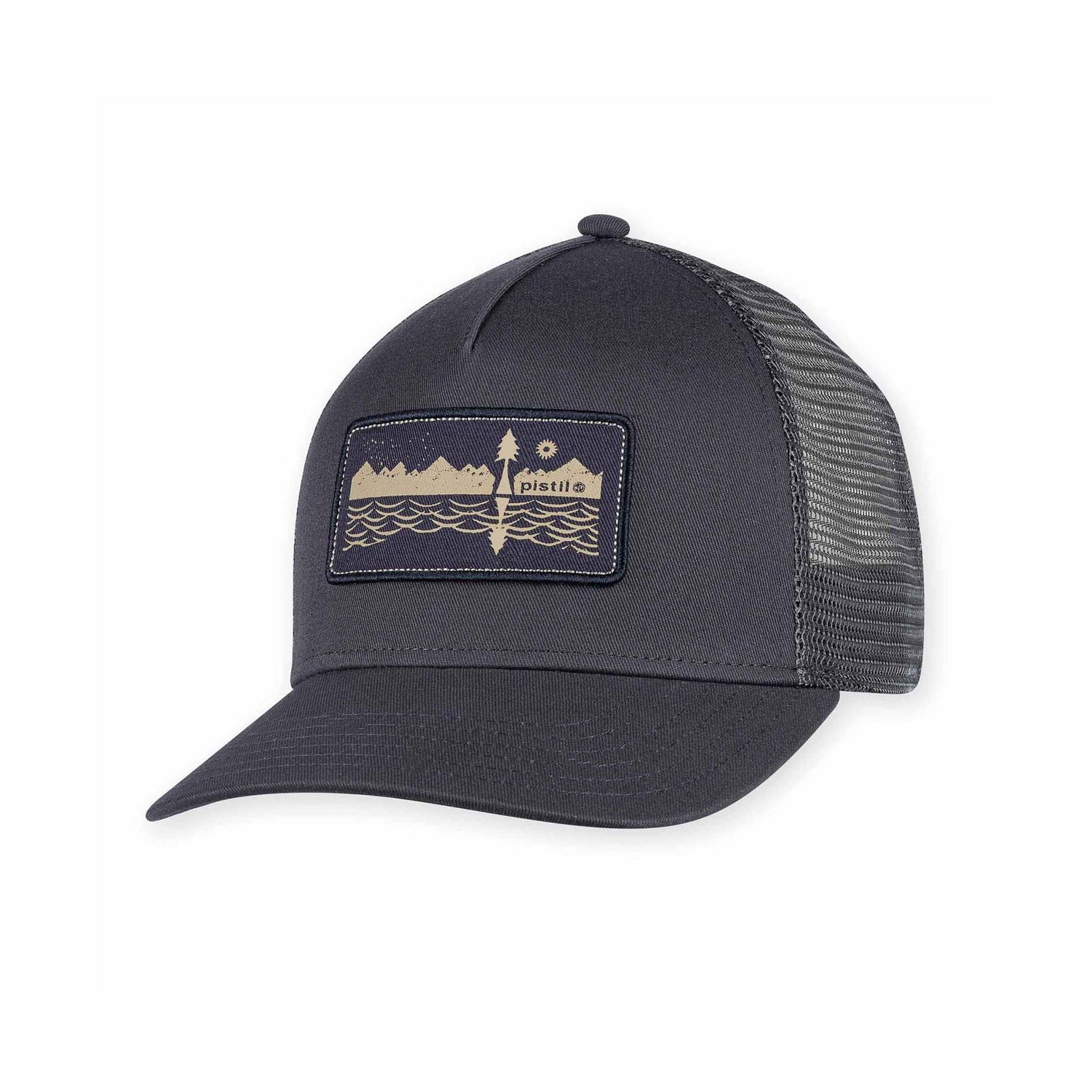 Hawk Trucker Hat Truckers Pistil Designs Grey  
