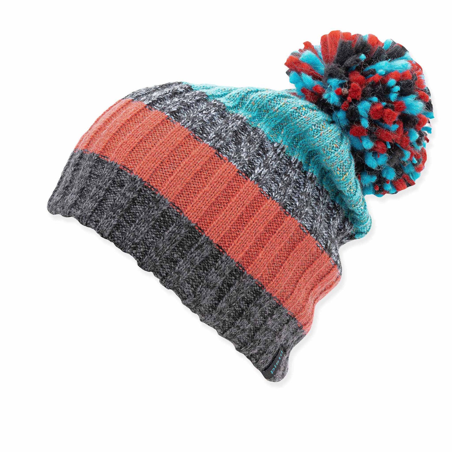 Halle Slouchy Beanie Slouch Style Pistil Designs Aqua  