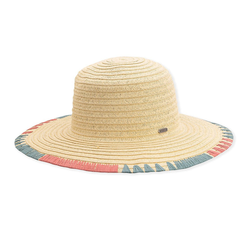Joni Sun Hat Sun Hats Pistil Designs rhubarb  