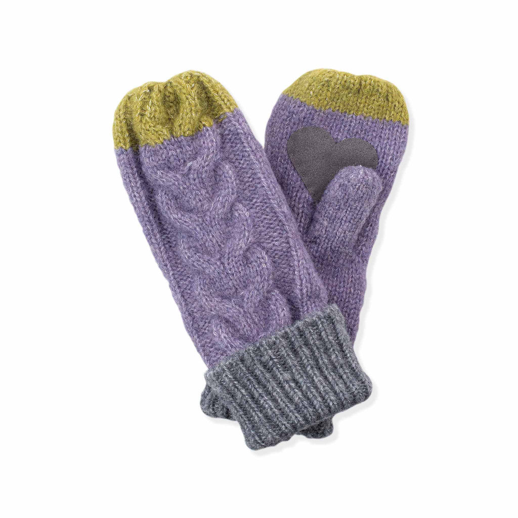 Minzy Mitten Gloves, Mittens & Wristlets Pistil Designs Lavender  