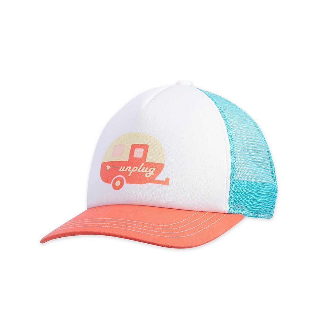 Roam Trucker Hat Truckers Pistil Designs Coral