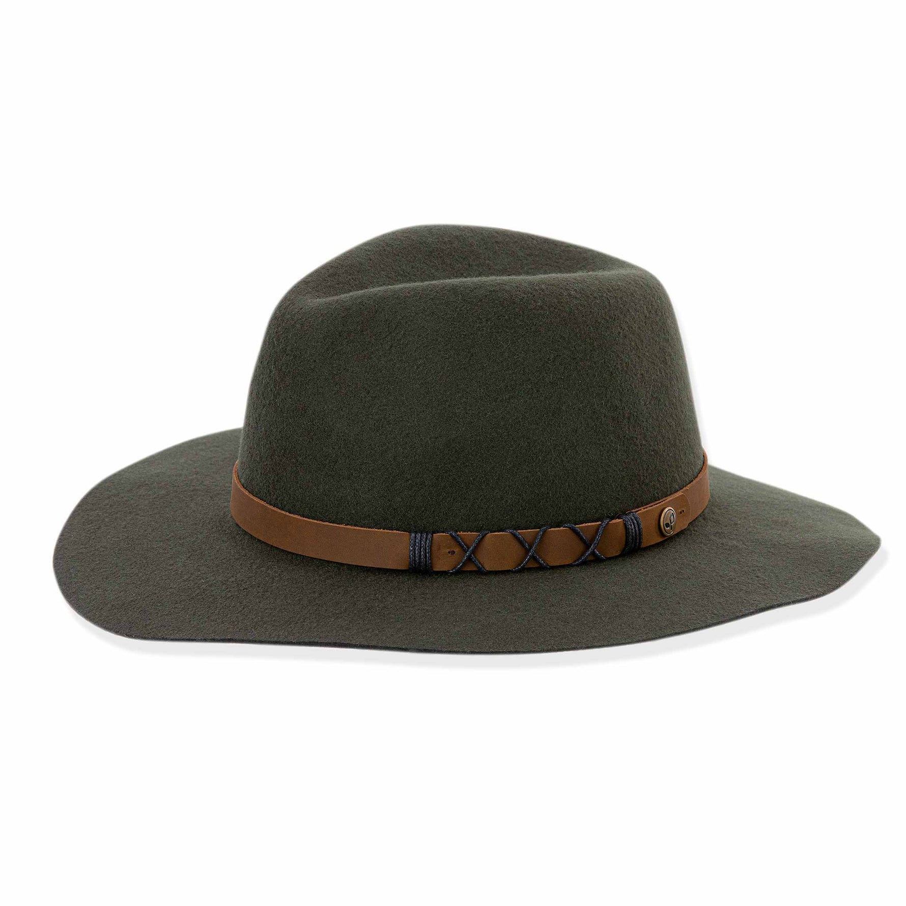 Soho Wide Brim Hat Wide Brims & Fedoras Pistil Designs Olive