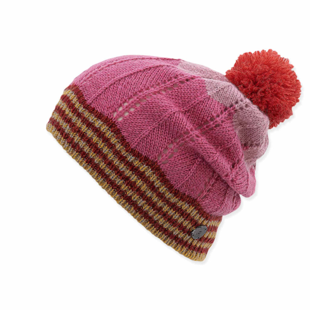 Witty Slouchy Beanie Slouch Style Pistil Designs Pink  