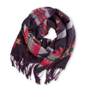 Carmel Scarf Scarves Pistil Designs Black  