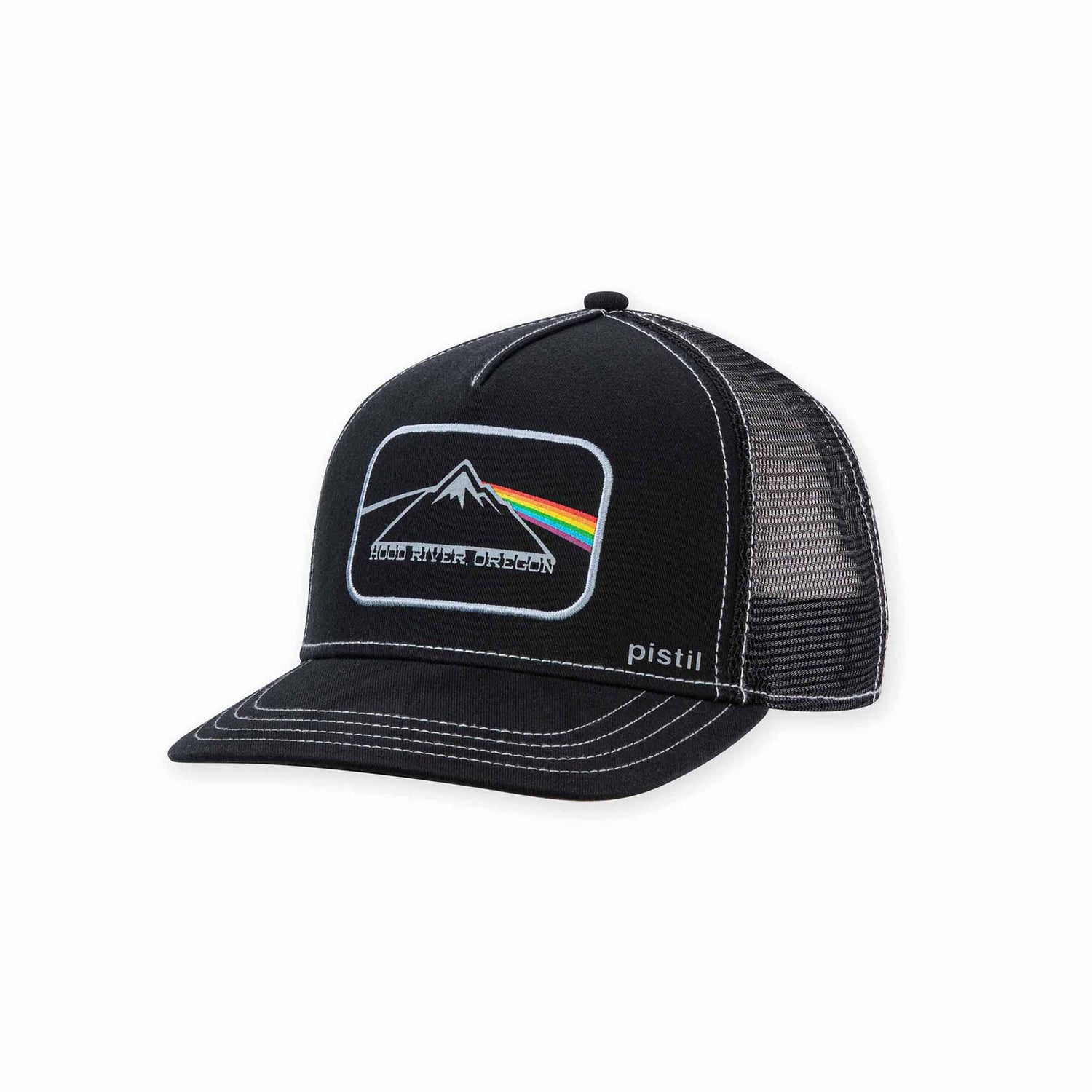 Eclipse Trucker Hat (Mens) Truckers Pistil Designs Black