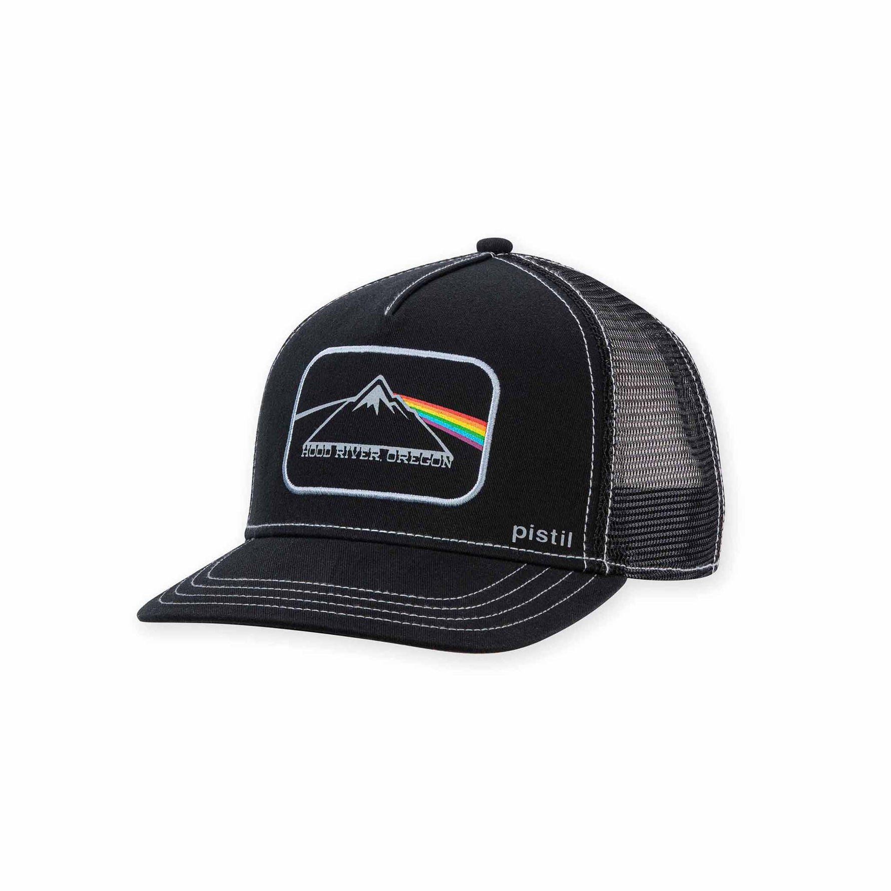 Eclipse Trucker Hat (Mens) Truckers Pistil Designs Black