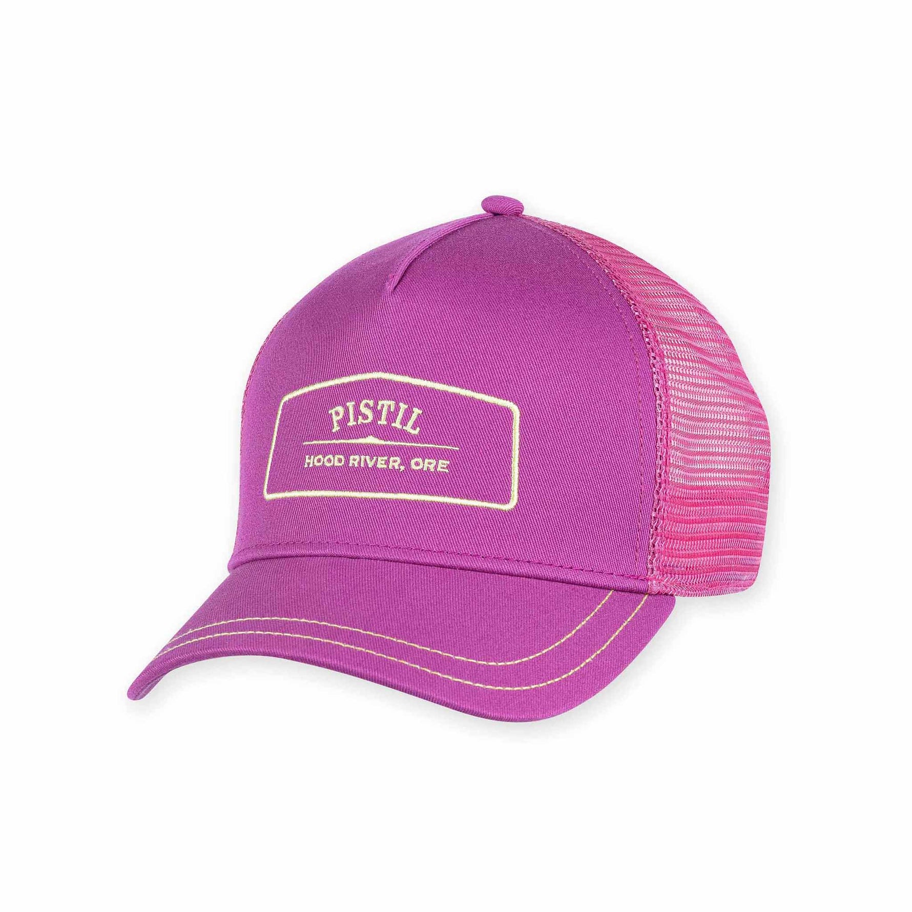 Quincy Trucker Hat Truckers Pistil Designs Magenta