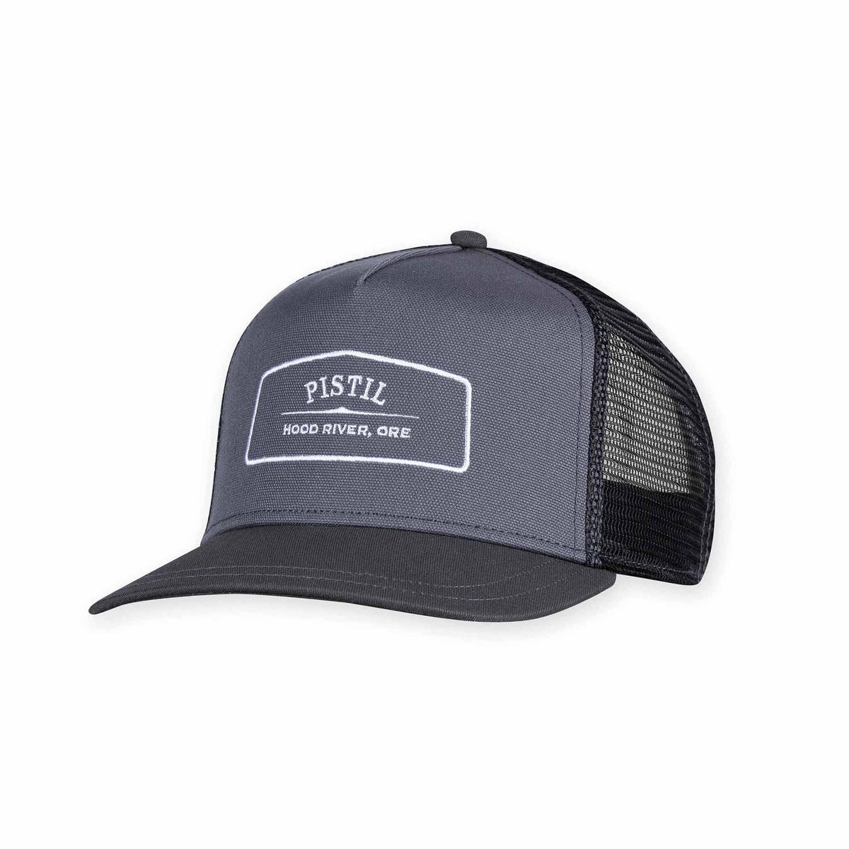 Quincy Trucker Hat (Mens) Truckers Pistil Designs Grey