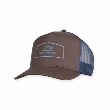 Quincy Trucker Hat (Mens) Truckers Pistil Designs Brown  