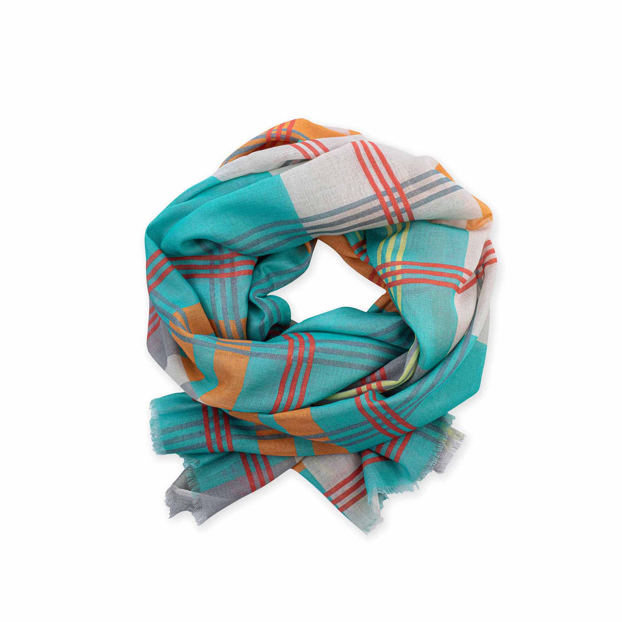 Plaid Scarf Roots Scarf Womens Pistil Designs Trinidad Scarf